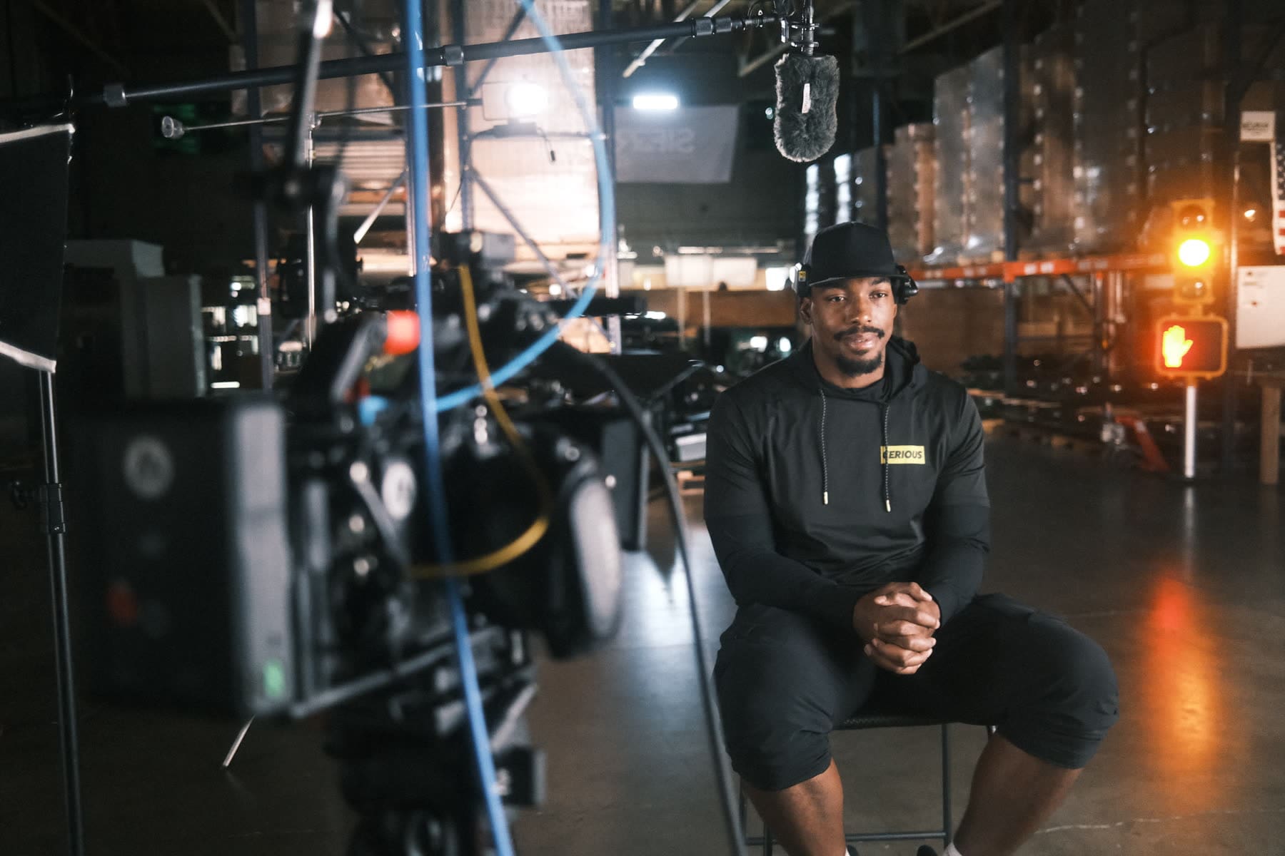 Behind the scenes of a Cerious interview production